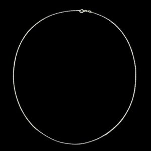 Elegant 18k White Gold Necklace Estate 4 grams